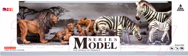 Изображение товара Набор фигурок коллекционных Masai Mara Мир диких животных / MM201-013