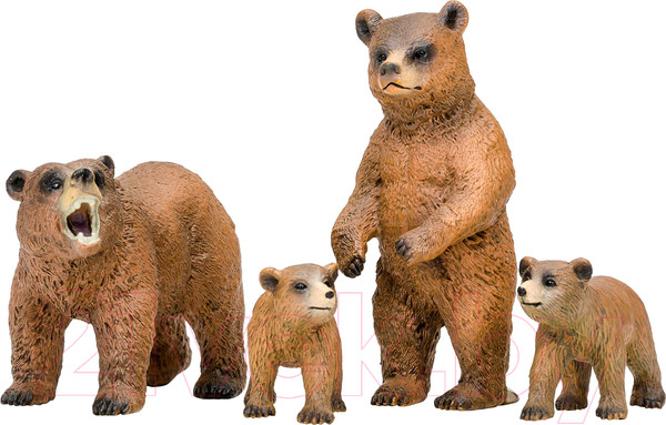 Изображение товара Набор фигурок коллекционных Masai Mara Мир диких животных / MM201-002