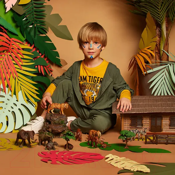 Изображение товара Набор фигурок игровых Masai Mara Мир диких животных / MM201-015