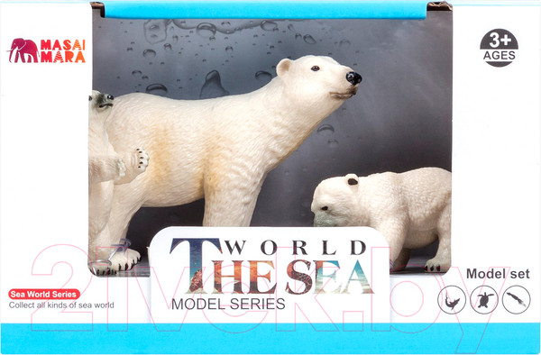 Изображение товара Набор фигурок коллекционных Masai Mara Мир морских животных / ММ203-003