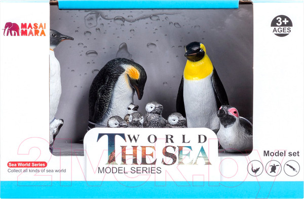 Изображение товара Набор фигурок коллекционных Masai Mara Мир морских животных / ММ203-002
