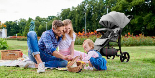 Изображение товара Детская прогулочная коляска KinderKraft Cruiser (Grey)