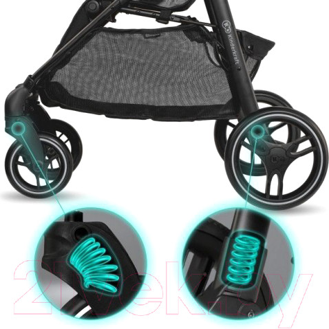 Изображение товара Детская прогулочная коляска KinderKraft Grande City (Grey)