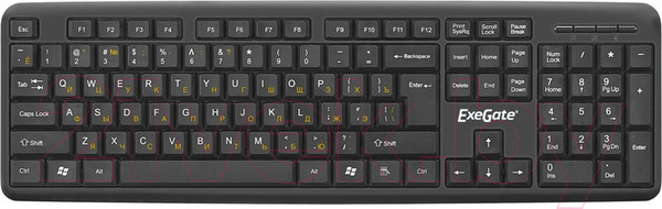 Изображение товара Комплект клавиатура и мышь ExeGate Professional Standard Combo MK120 / EX286204RUS (Black)