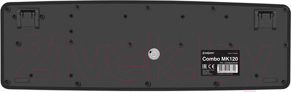 Изображение товара Комплект клавиатура и мышь ExeGate Professional Standard Combo MK120 / EX286204RUS (Black)