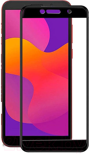 Изображение товара Защитное стекло для телефона Case Full Glue для Huawei Y5p/Honor 9S (глянец черный)