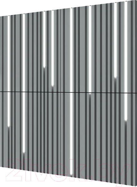 Изображение товара Гипсовая панель Eviro Barcode Led 500x500мм (белый)
