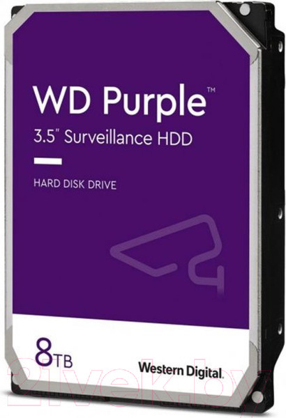 Изображение товара Жесткий диск Western Digital 8TB Purple (WD84PURZ)