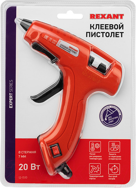 Изображение товара Клеевой пистолет Rexant 12-1510