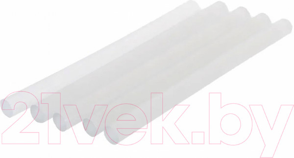 Изображение товара Клеевые стержни Rexant 09-1060 (12шт, прозрачный светящийся)