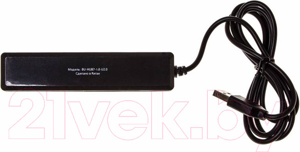 Изображение товара USB-хаб Buro BU-HUB7-1.0-U2.0 (черный)