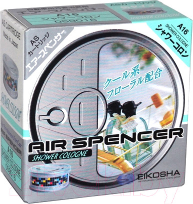 Изображение товара Ароматизатор автомобильный Eikosha Spirit Refill Shower Cologne / A-16