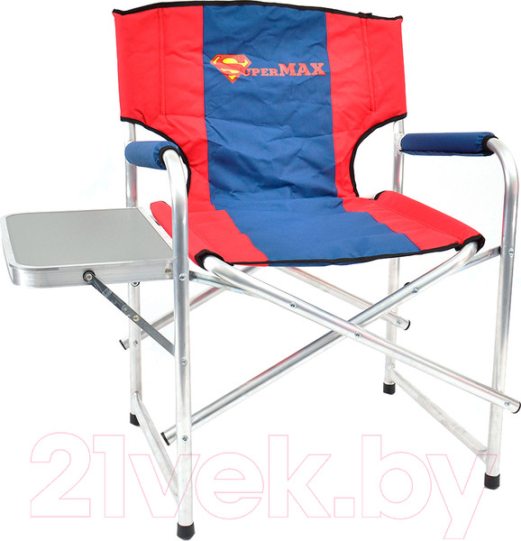 Изображение товара Кресло складное НПО Кедр Supermax со столиком / AKSM-03 (алюминий)