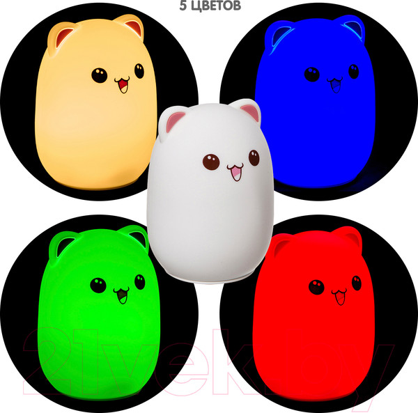 Изображение товара Ночник Bondibon Очаровательный кот / ВВ2443