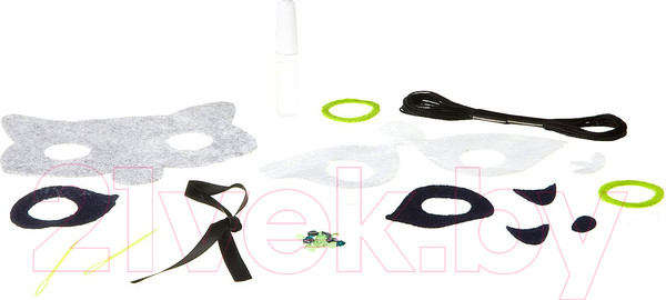 Изображение товара Набор для творчества Bondibon Маска из фетра. Енот! / ВВ2334