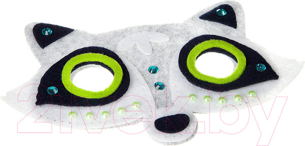 Изображение товара Набор для творчества Bondibon Маска из фетра. Енот! / ВВ2334