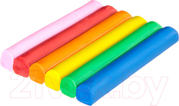 Изображение товара Пластилин Bondibon Мягкий / ВВ1801 (6цв)