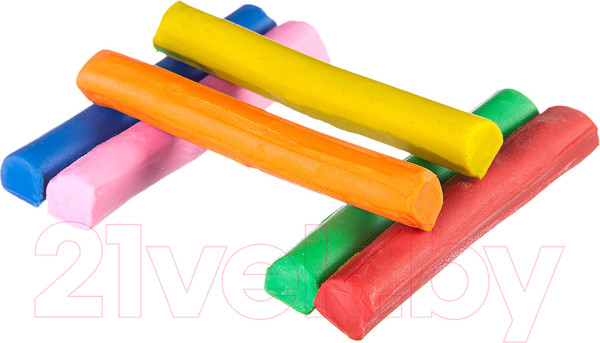 Изображение товара Пластилин Bondibon Мягкий / ВВ1801 (6цв)