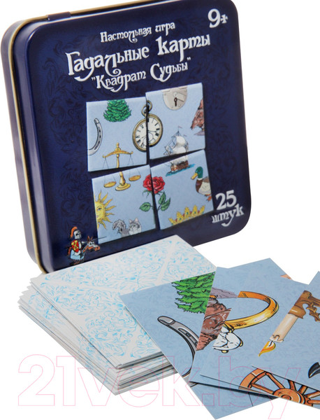 Изображение товара Настольная игра Десятое королевство Гадальные карты. Квадрат судьбы / 2729