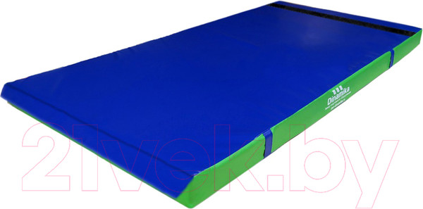 Изображение товара Гимнастический мат Dinamika ZSO-002530 (2x1.2x0.08, винилискожа-велькро/ппу)