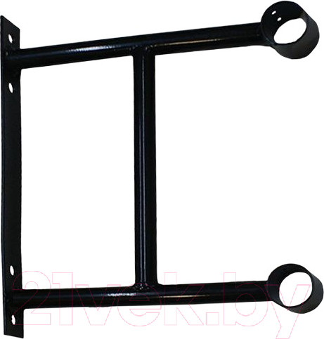 Изображение товара Кронштейн для хореографического станка Dinamika Настенный двухрядный ZSO-002233 (черный)