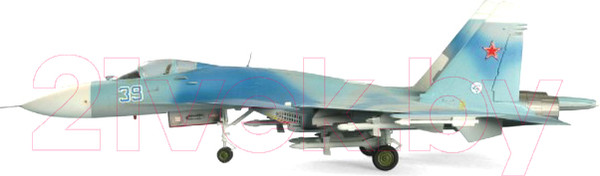 Изображение товара Сборная модель Звезда Самолет Су-27 / 7206