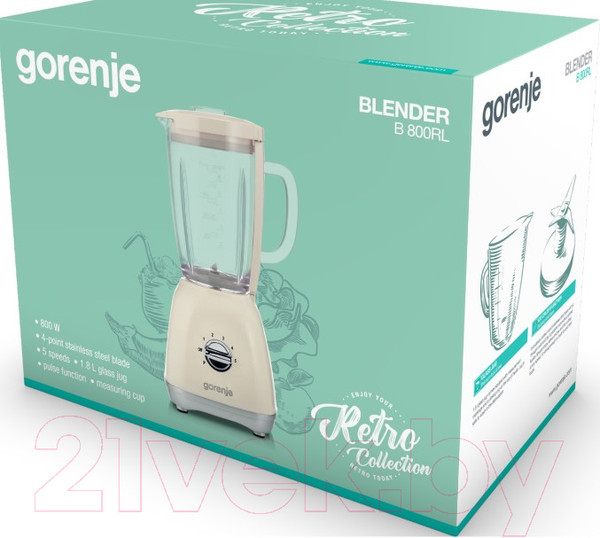 Изображение товара Блендер стационарный Gorenje B800RL