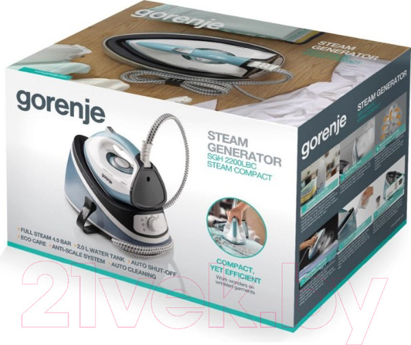 Изображение товара Утюг с парогенератором Gorenje SGH2200LBC