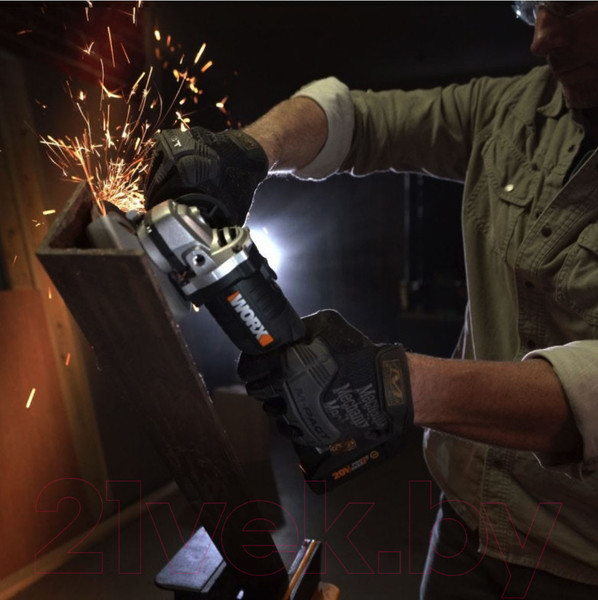 Изображение товара Угловая шлифовальная машина Worx WX812.9