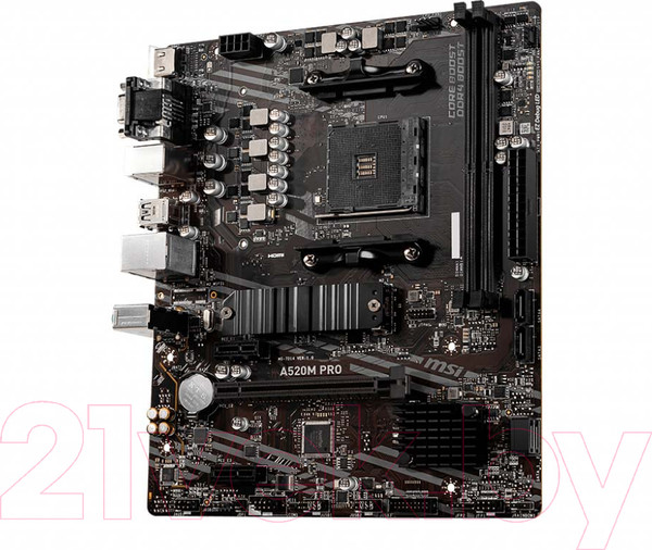 Изображение товара Материнская плата MSI A520M Pro