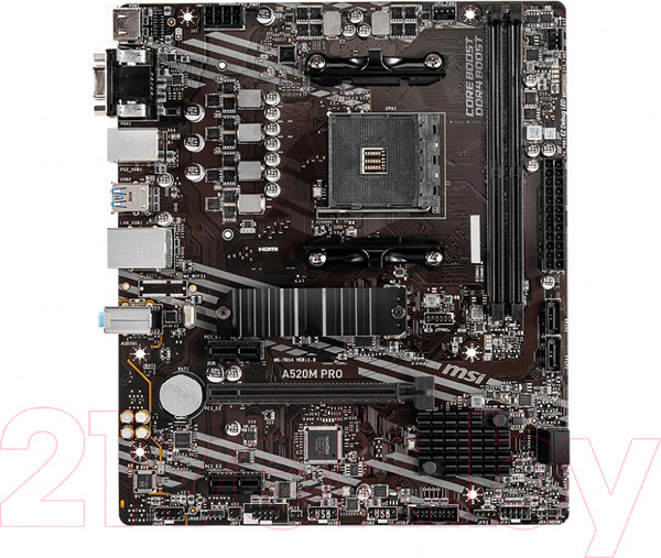 Изображение товара Материнская плата MSI A520M Pro