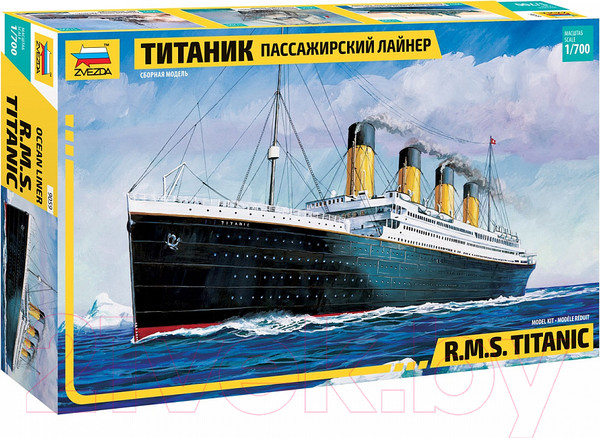 Изображение товара Сборная модель Звезда Пассажирский лайнер Титаник / 9059
