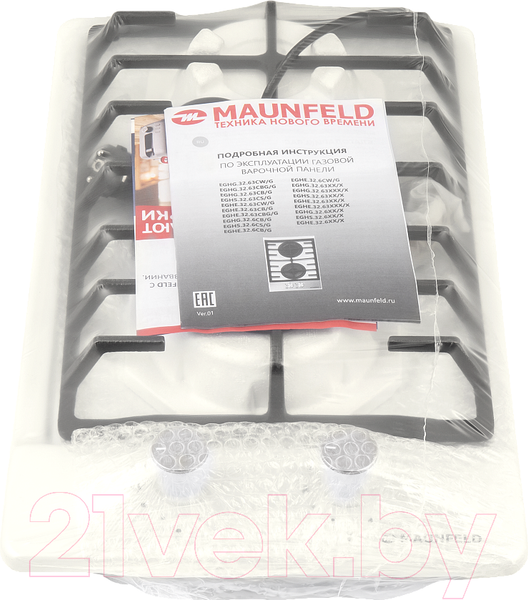 Изображение товара Газовая варочная панель Maunfeld EGHE.32.63CBG/G