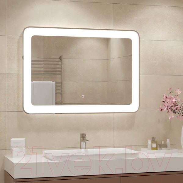 Изображение товара Зеркало Континент Velvette Led 100x70