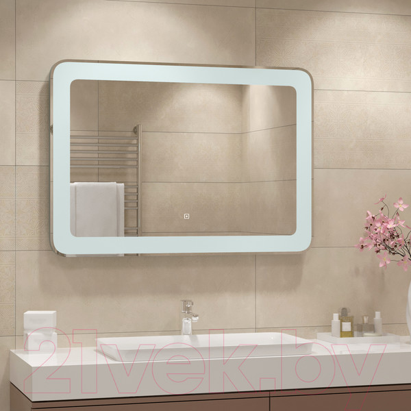 Изображение товара Зеркало Континент Velvette Led 100x70