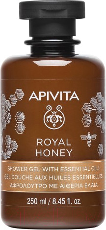 Изображение товара Гель для душа Apivita Royal Honey для сухой кожи (250мл)