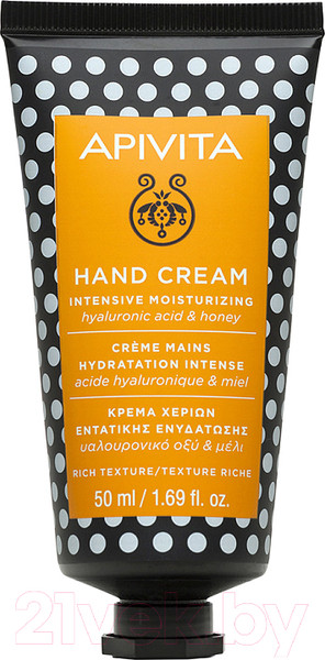 Изображение товара Крем для рук Apivita Moisturizing Hand Cream Honey (50мл)