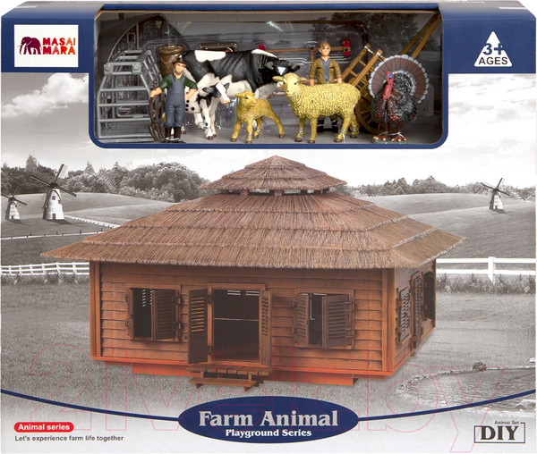 Изображение товара Игровой набор Masai Mara На ферме / ММ205-042