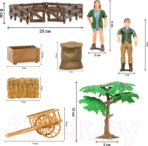 Изображение товара Игровой набор Masai Mara На ферме / ММ205-053
