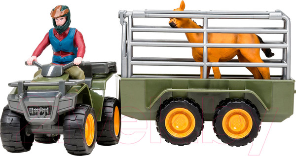 Изображение товара Игровой набор Masai Mara На ферме. Перевозка животных / ММ205-020