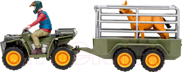 Изображение товара Игровой набор Masai Mara На ферме. Перевозка животных / ММ205-020