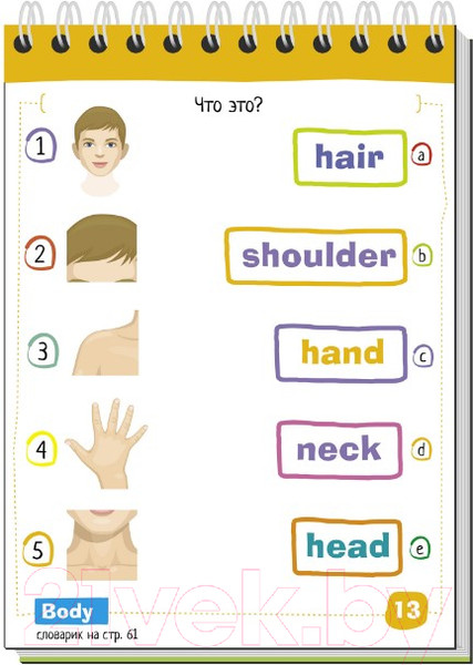 Изображение товара Развивающие карточки Айрис-пресс Умный блокнот. English Семья / AP-25655