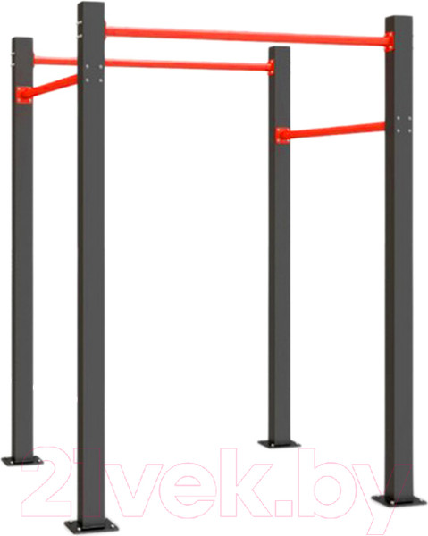 Изображение товара Турник уличный Dinamika четырехсекционный ZSO-002808