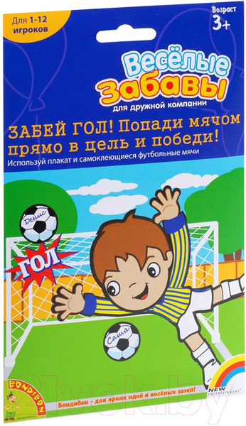 Изображение товара Настольная игра Bondibon Веселые забавы: забей гол! / ВВ0983