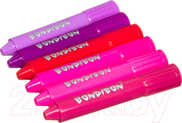 Изображение товара Восковые мелки Bondibon ВВ3463 (6цв)