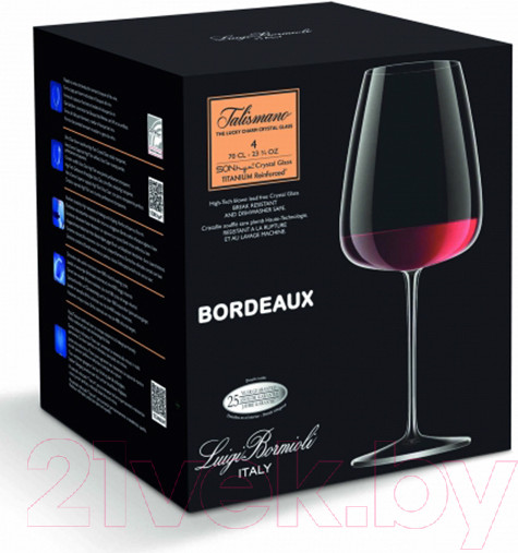 Изображение товара Набор бокалов Luigi Bormioli Talismano Prosecco / 12735/02 (4шт)