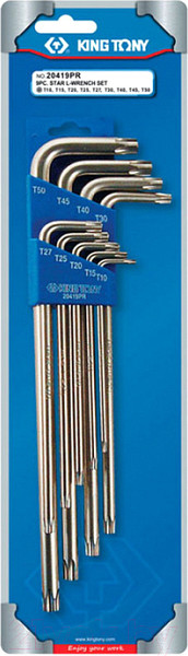 Изображение товара Набор ключей King TONY 20419PR
