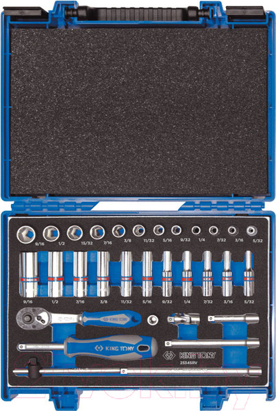 Изображение товара Набор головок слесарных King TONY 2331SRV