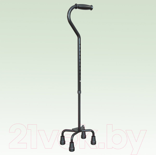 Изображение товара Трость 4-х опорная Аверсус 22Т/4Н металлическая (на 4-х опорах)