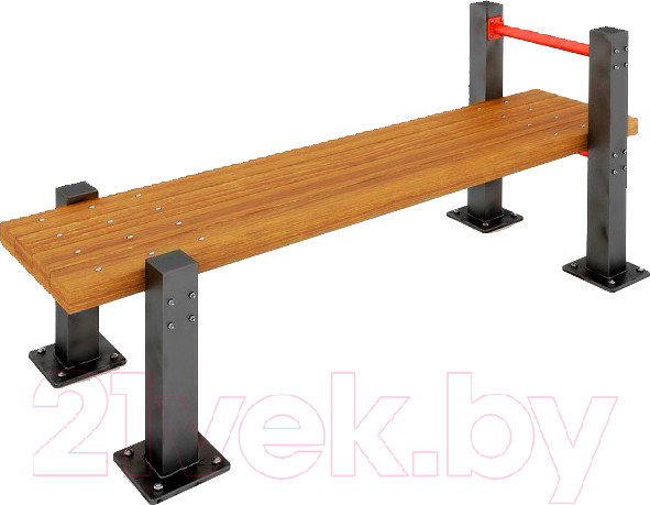 Изображение товара Скамья для воркаута Dinamika Прямая для воркаута ZSO-002801